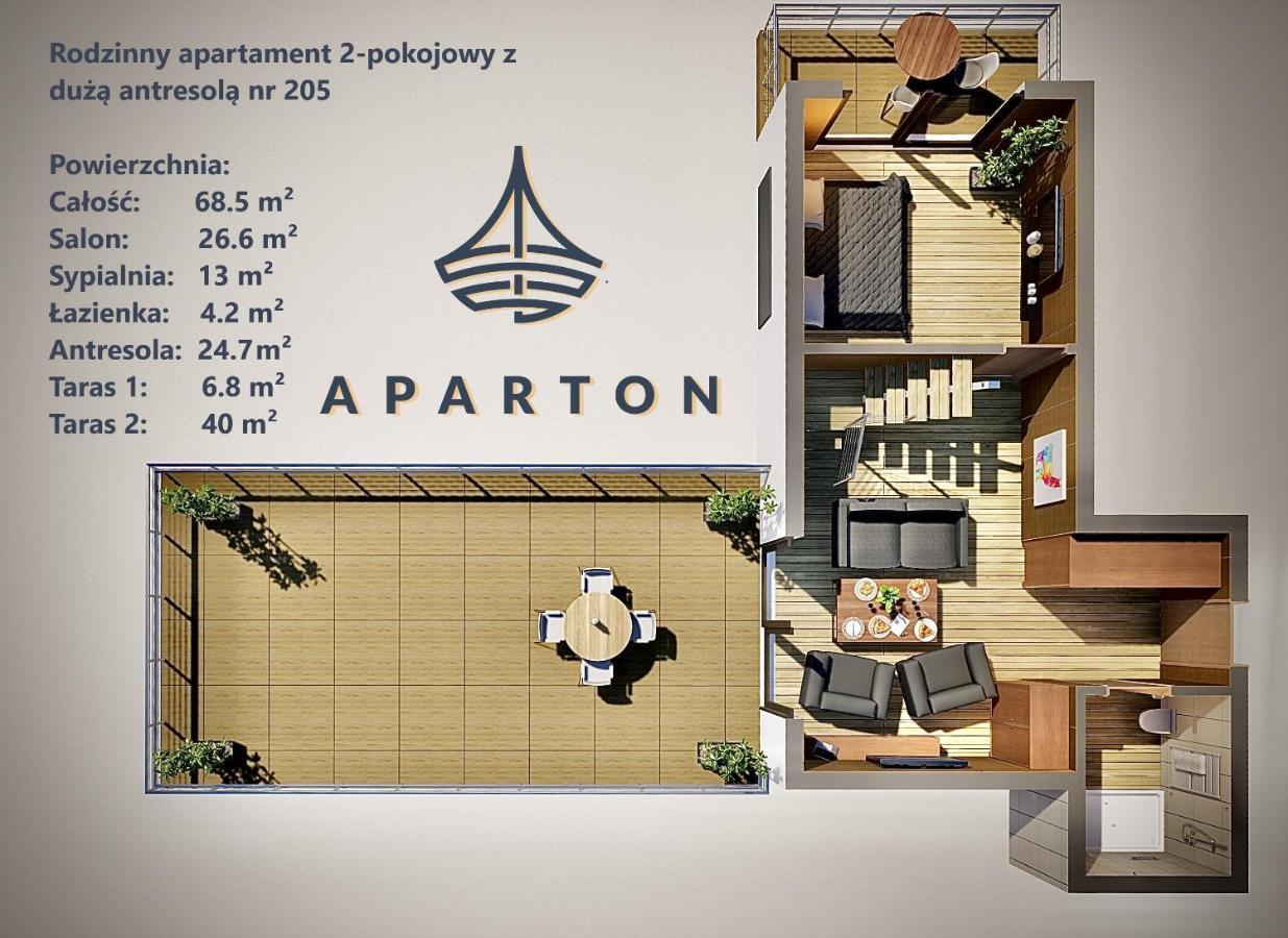 Aparton Ustka Exterior foto