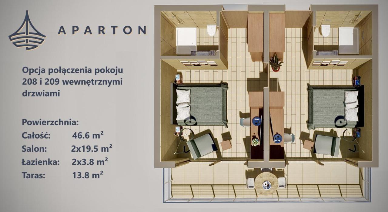Aparton Ustka Exterior foto